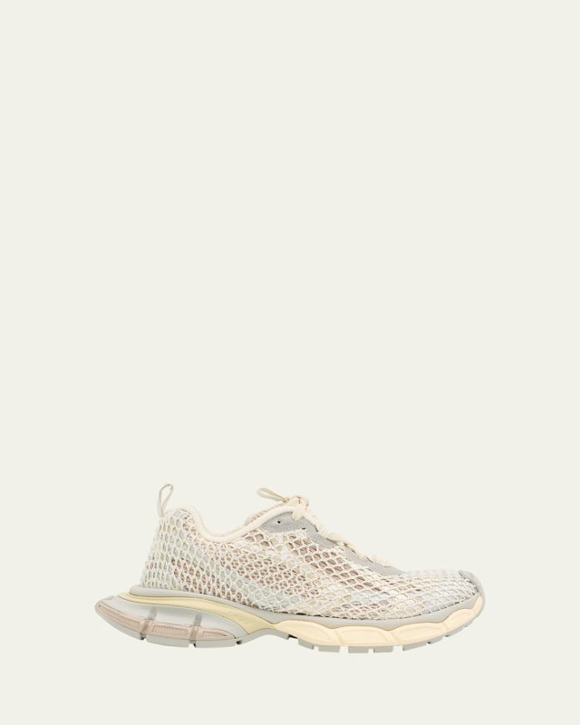 3XL Fishnet Trainer Sneakers